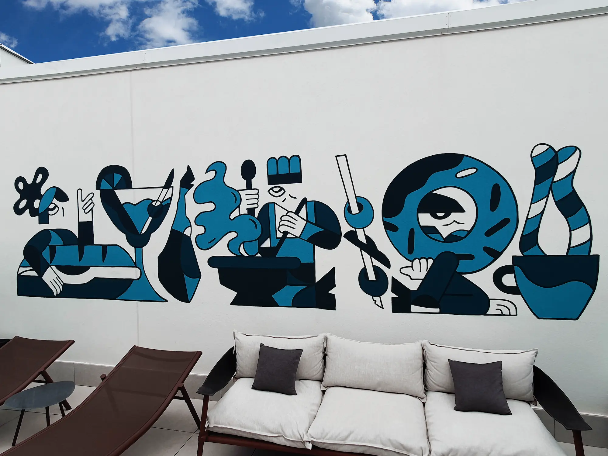 Thompson food mural